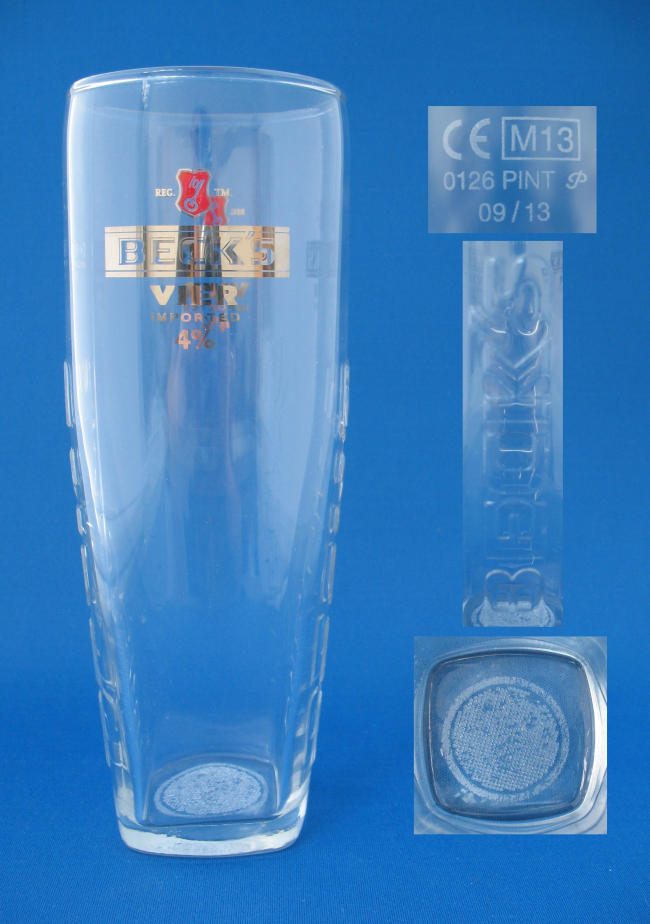 Beck's Vier Beer Glass