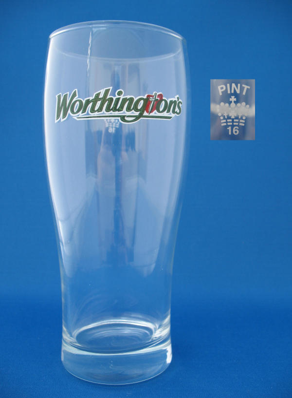Worthingtons Beer Glass 000228B025