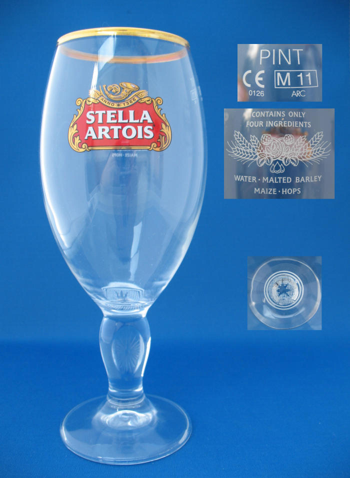 Stella Artois Beer Glass 000234B038