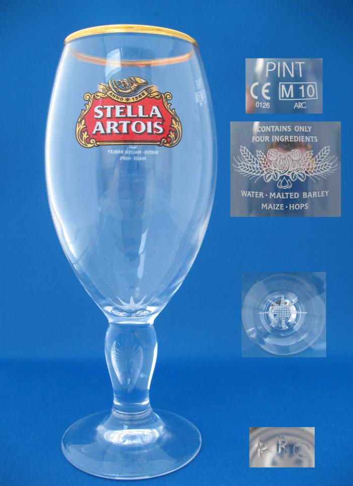 Stella Artois Beer Glass