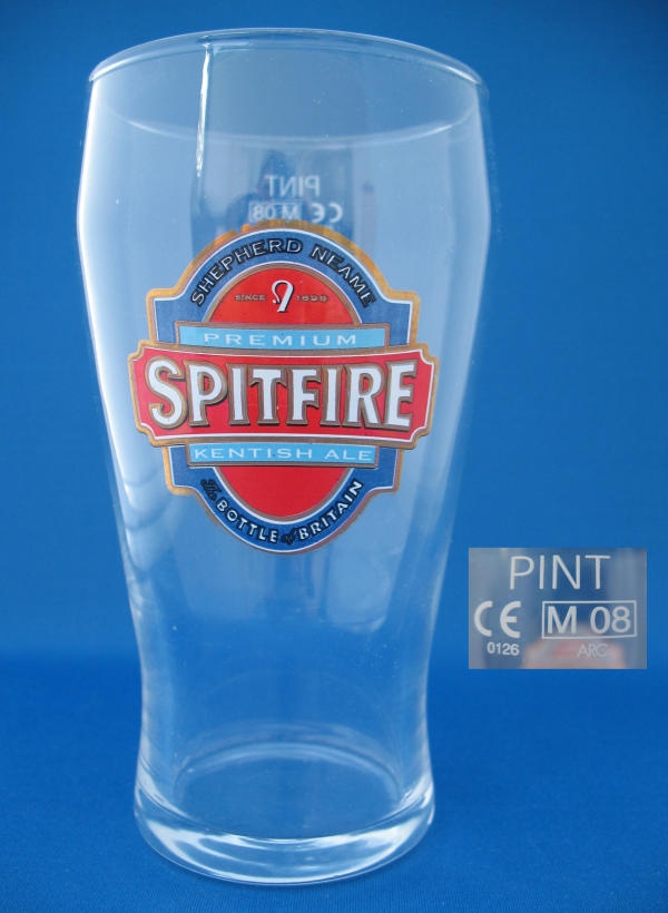 Spitfire Beer Glass 000240B038