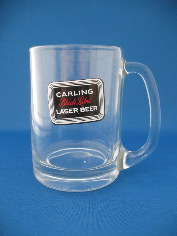 Carling Black Label Beer Glass 000241B038