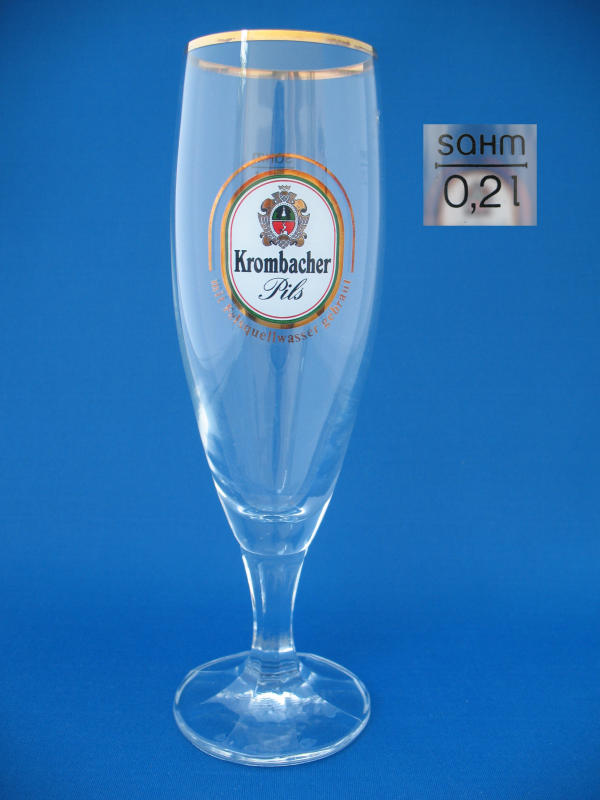 Krombacher Beer Glass