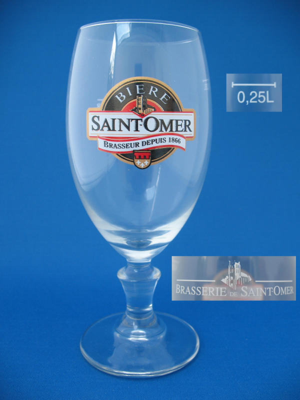000270B028 Saint Omer Beer Glass