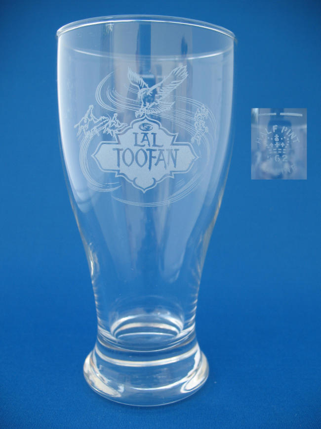 Lal Toofan Beer Glass