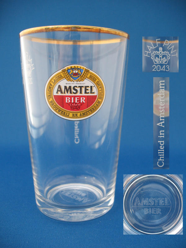 Amstel Beer Glass