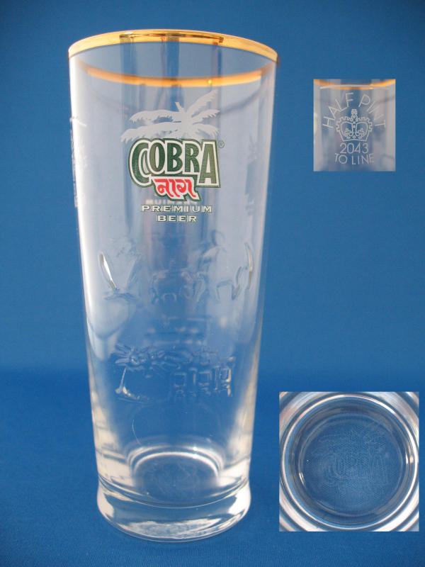 Cobra Beer Glass 000294B002
