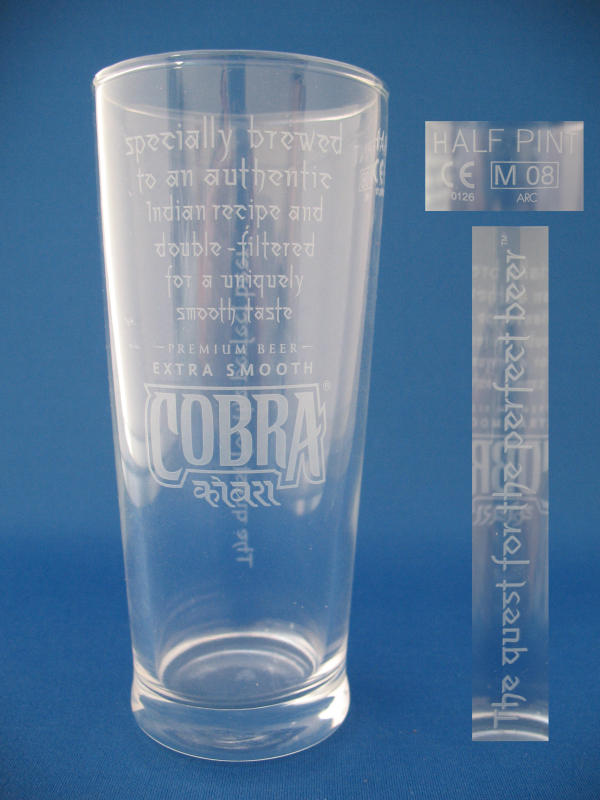 Cobra Beer Glass 000311B020