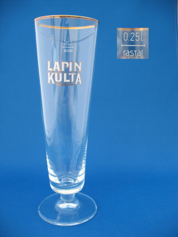 000312B020 Hartwall Lapin Kulta Beer Glass