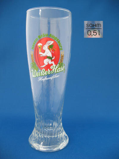 000328B029 Hasen Brau Glass