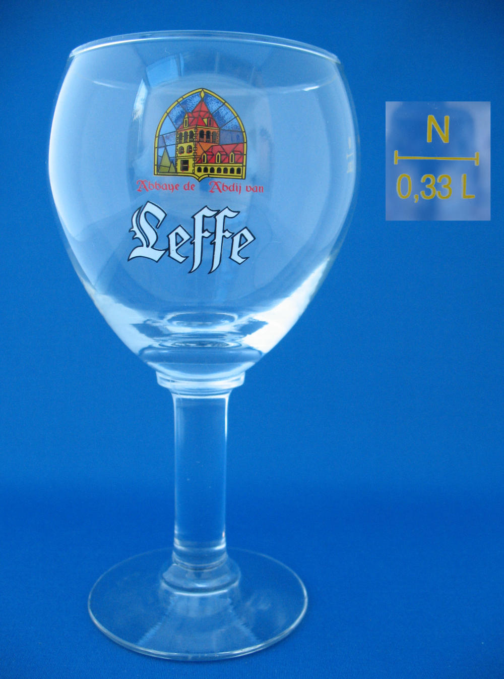 Leffe Beer Glass 000338B017