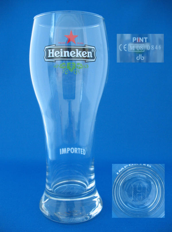 Heineken Beer Glass 000341B017
