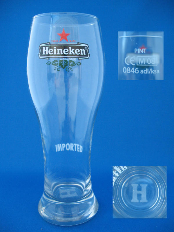 Heineken Beer Glass 000342B017
