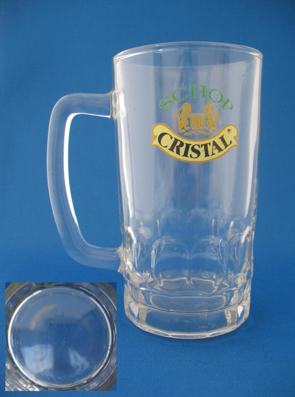 000357B048 Compania Cervecerias Unidas Beer Glass