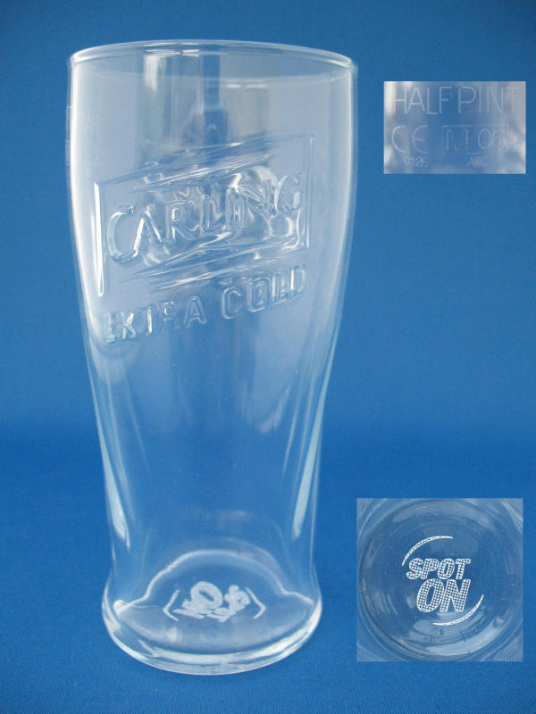 Carling Beer Glass 000366B044