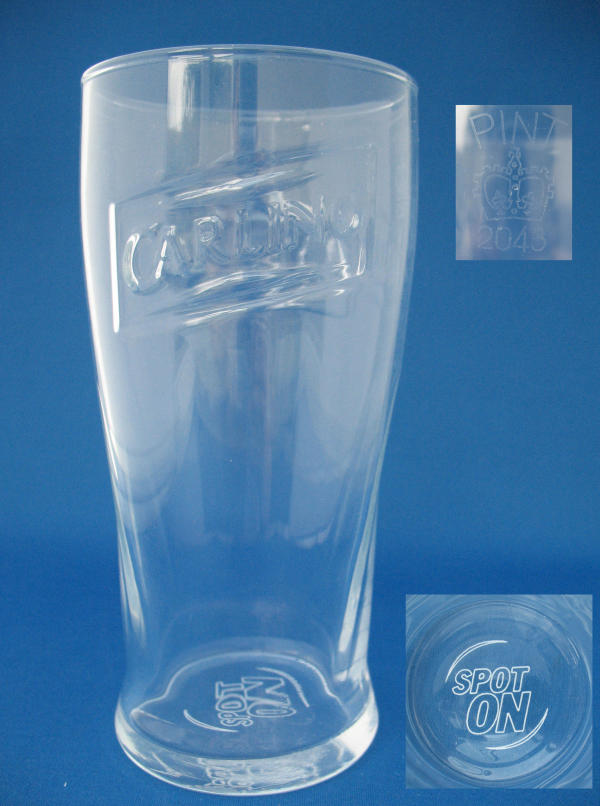 Carling Beer Glass 000367B044
