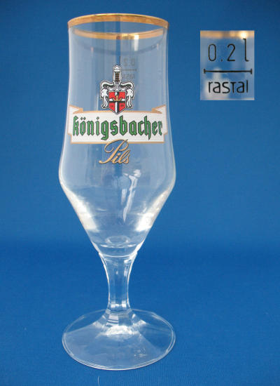 Konigsbacher Beer Glass 000369B048