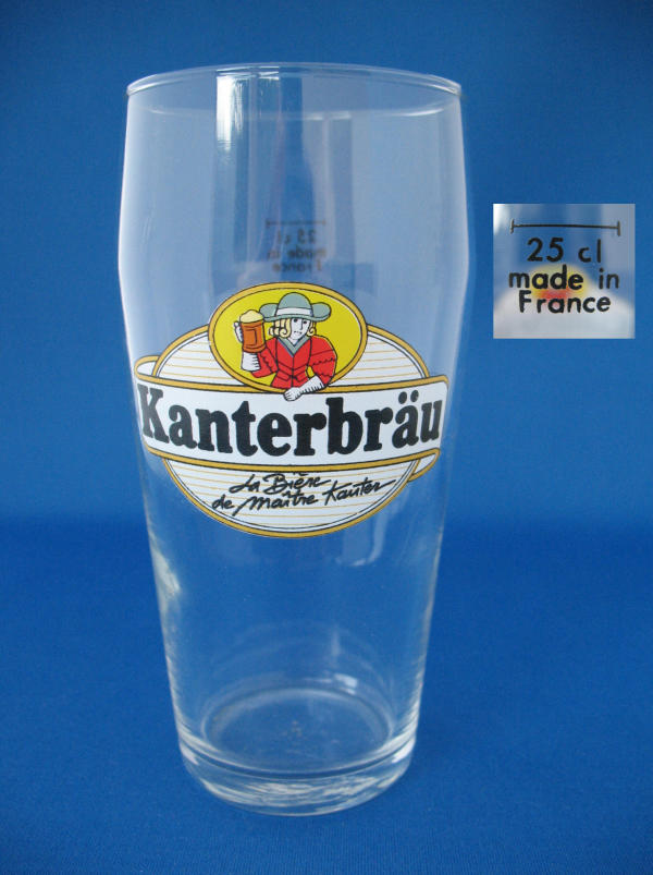 Kanterbrau Beer Glass 000374B048