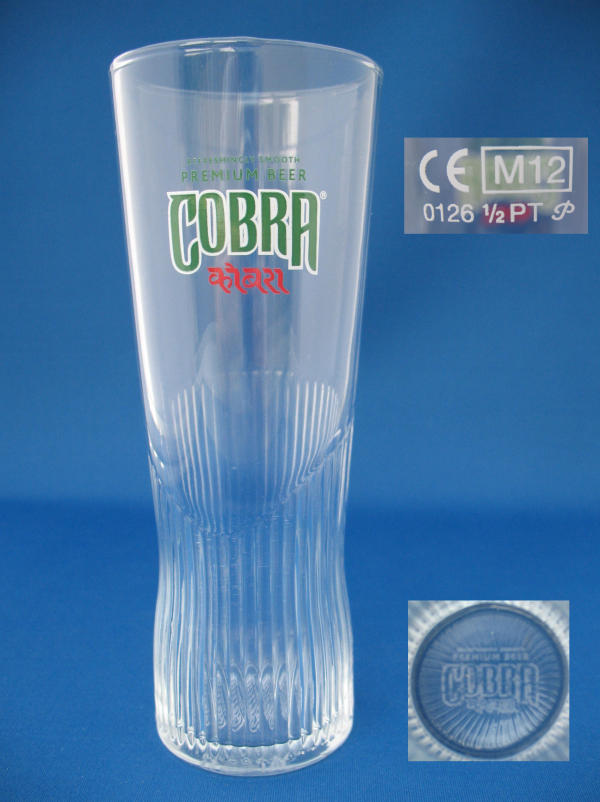 Cobra Beer Glass 000392B023