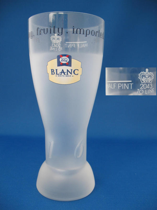 Kronenbourg 1664 Blanc Beer Glass