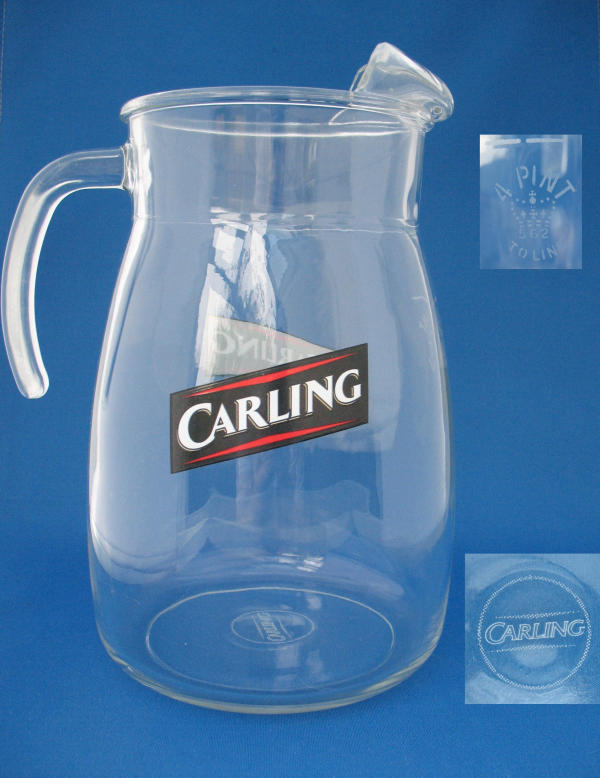 Carling Beer Glass 000394B040