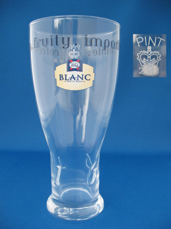 Kronenbourg 1664 Blanc Beer Glass