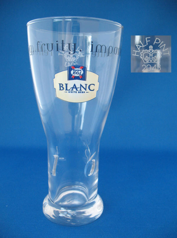 Kronenbourg 1664 Blanc Beer Glass