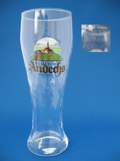 000400B040 Andechs Beer Glass