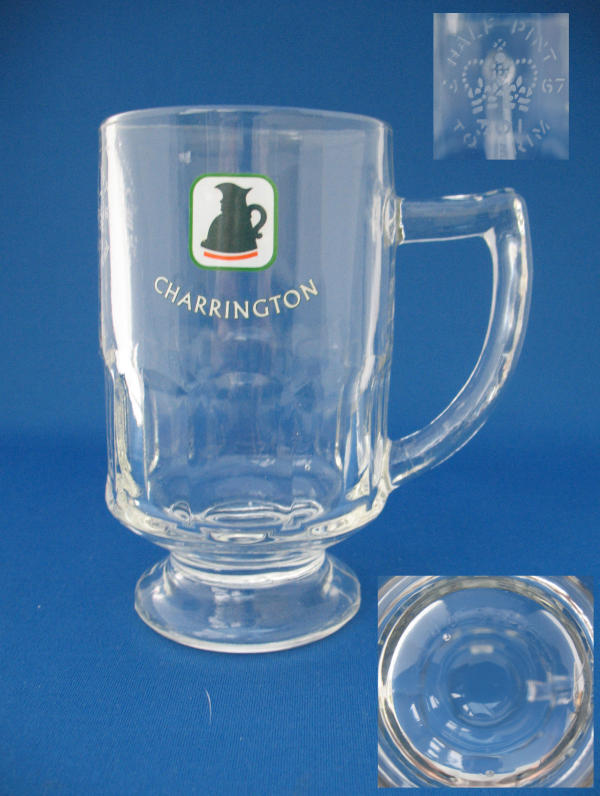 Charrington Beer Glass 000406B013
