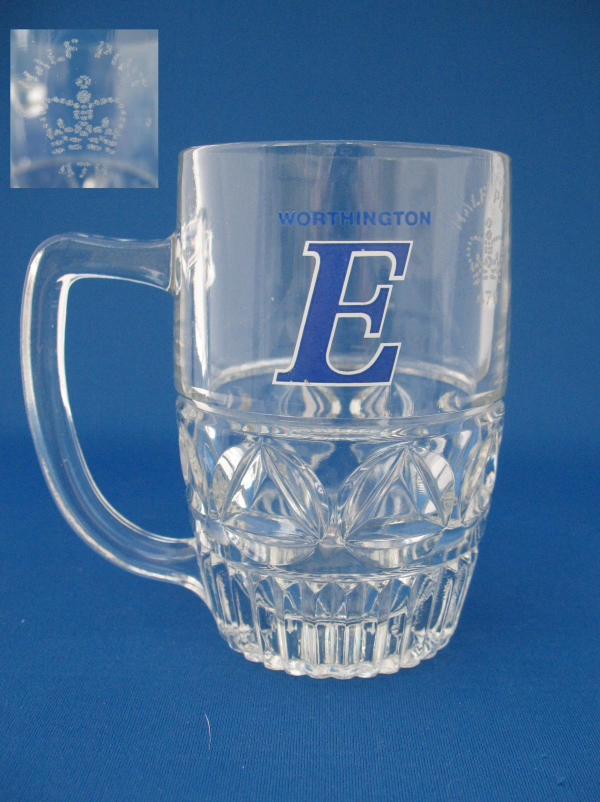 Worthington E Beer Glass