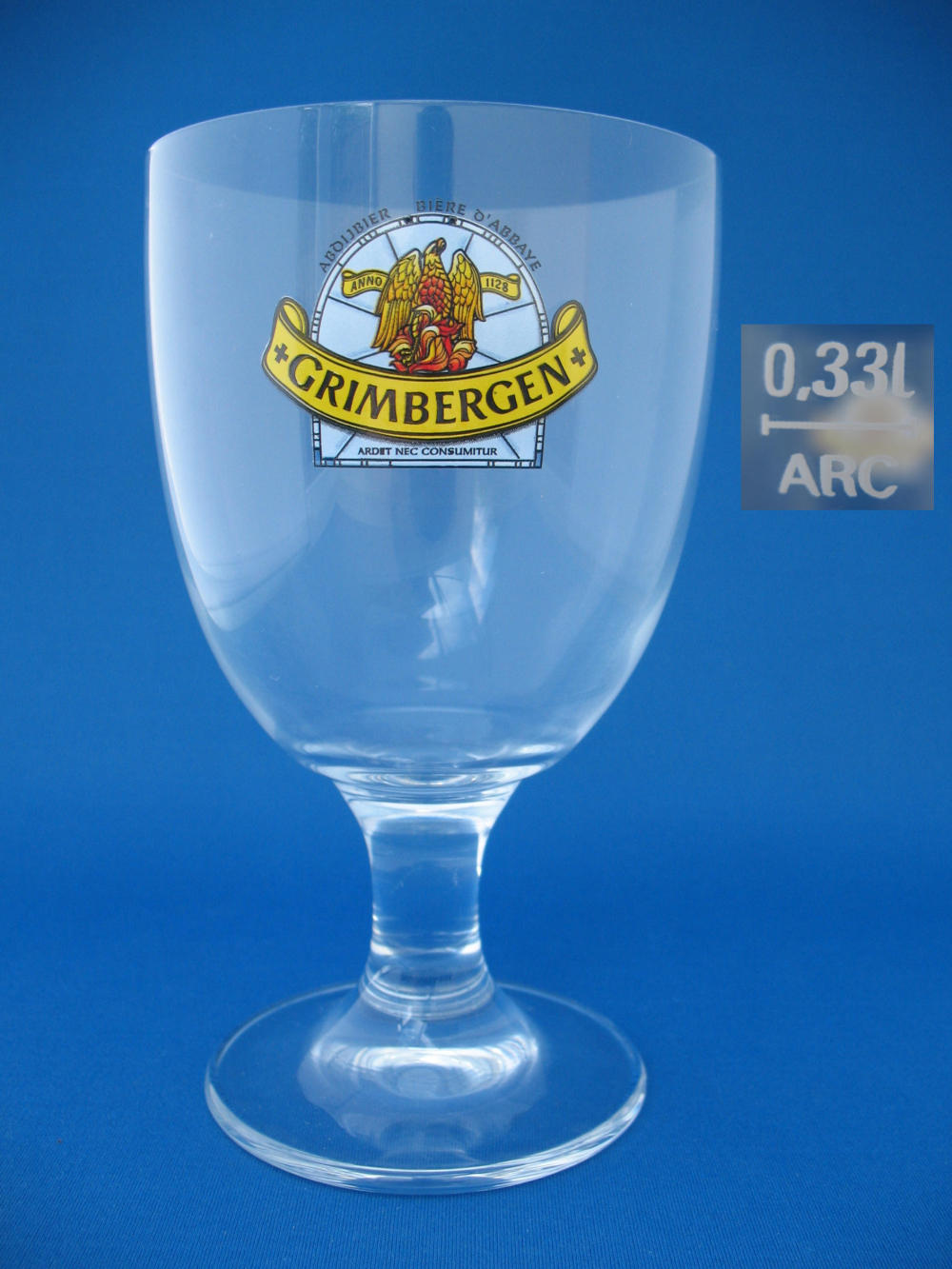 Grimbergen Beer Glass