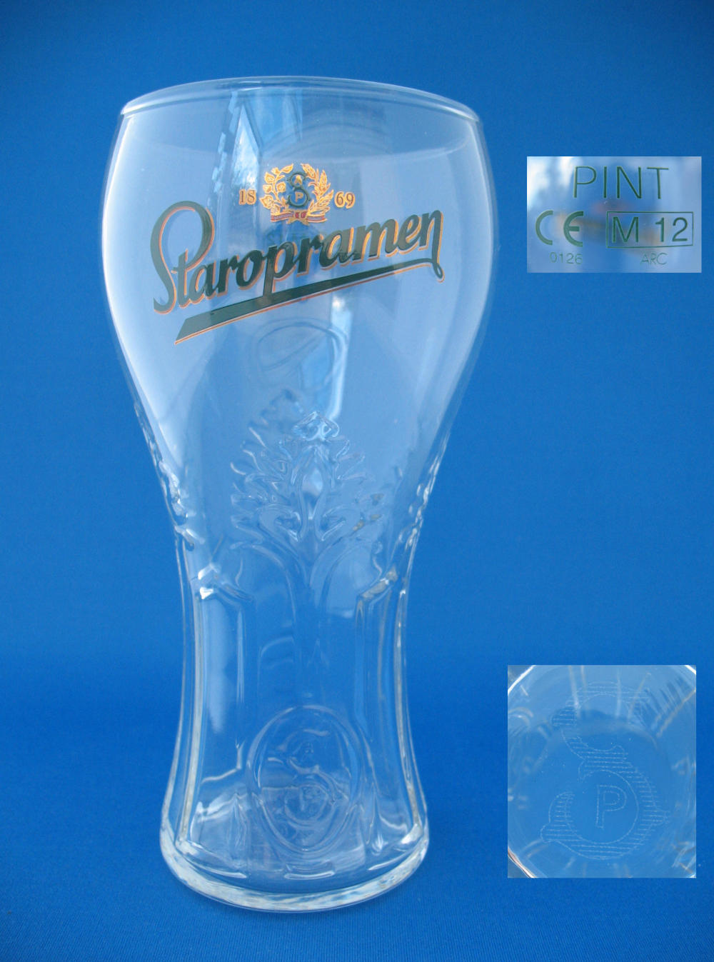 Staropramen Beer Glass 000411B013