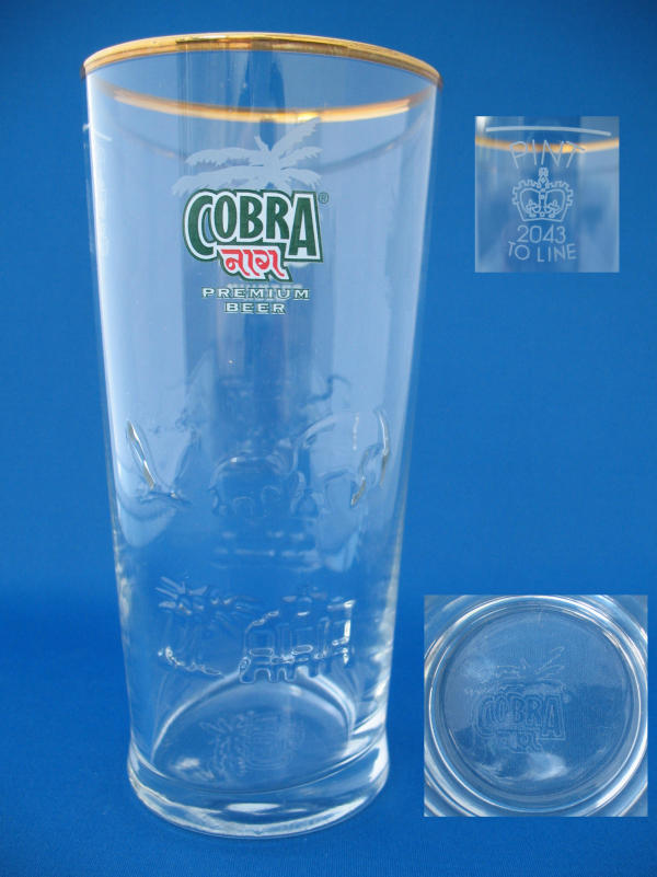 Cobra Beer Glass 000415B013