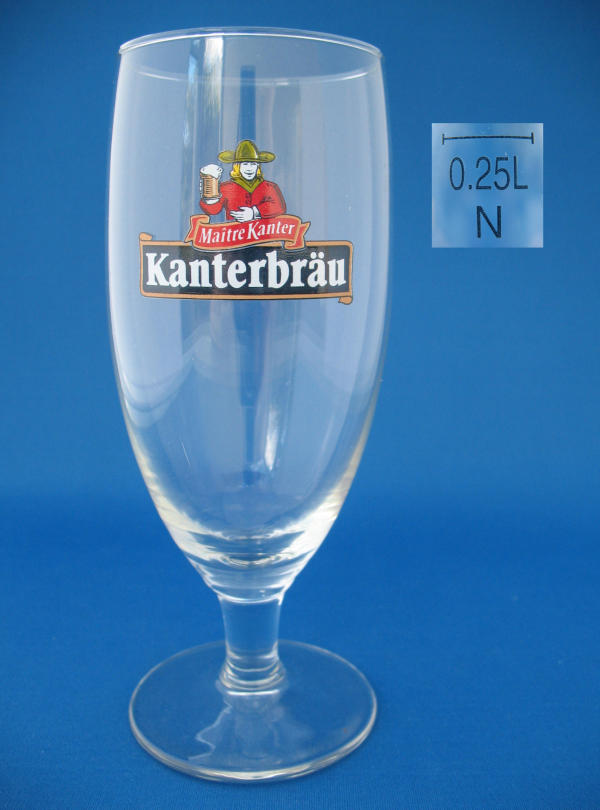 Kanterbrau Beer Glass 000417B040