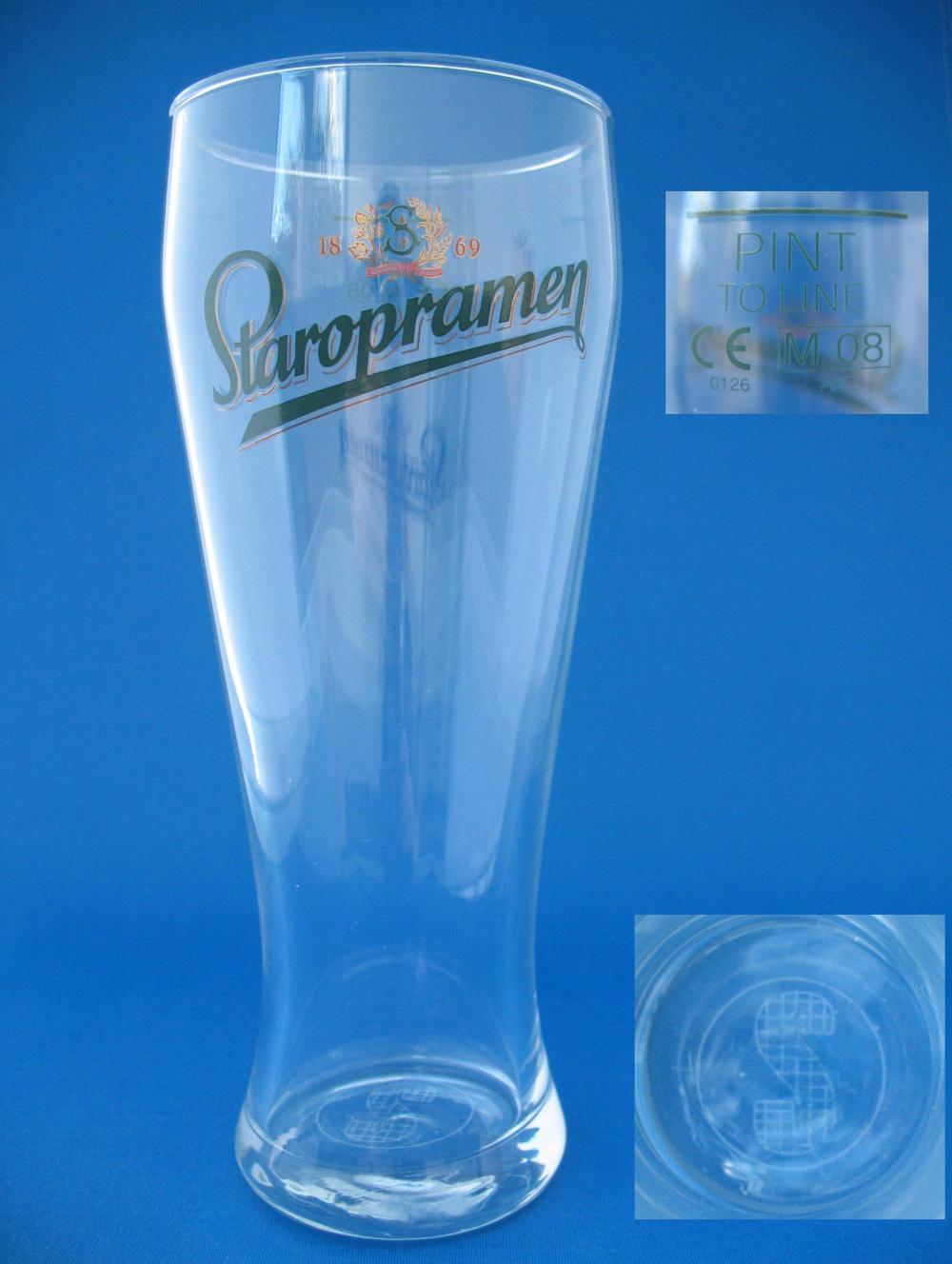 Staropramen Beer Glass 000423B019 