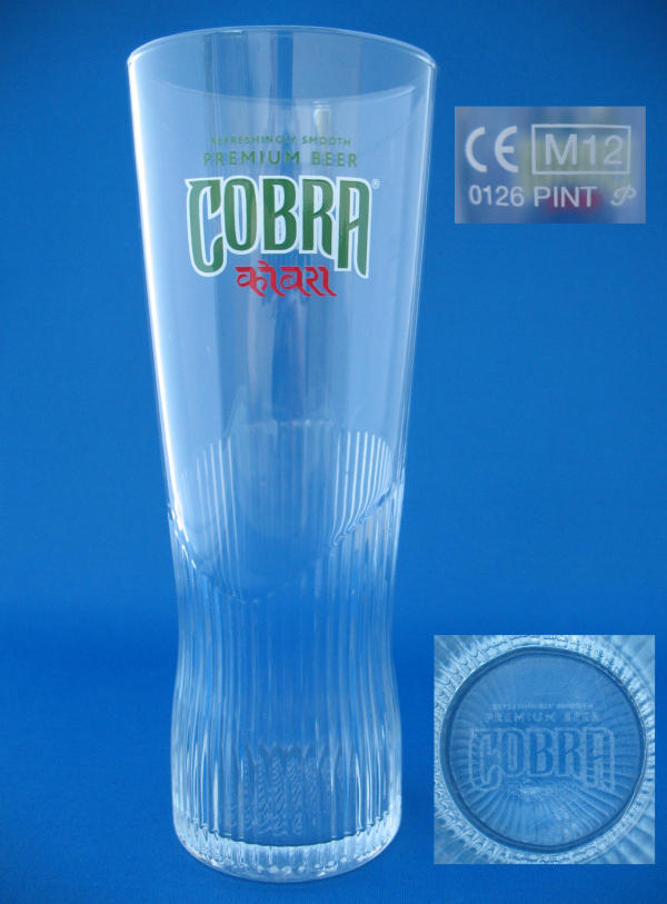 Cobra Beer Glass 000424B019