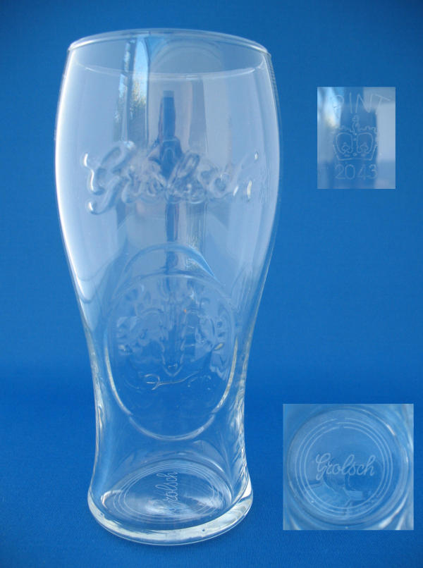 Grolsch Beer Glass 000434B019