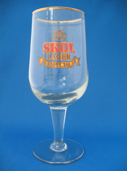 SKOL Beer Glass