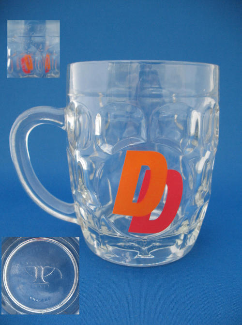 Double Diamond Beer Glass