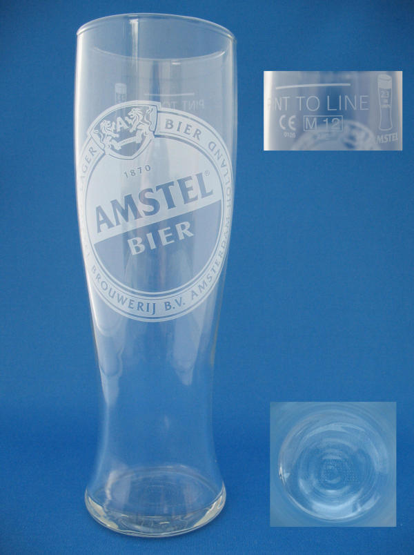 Amstel Beer Glass