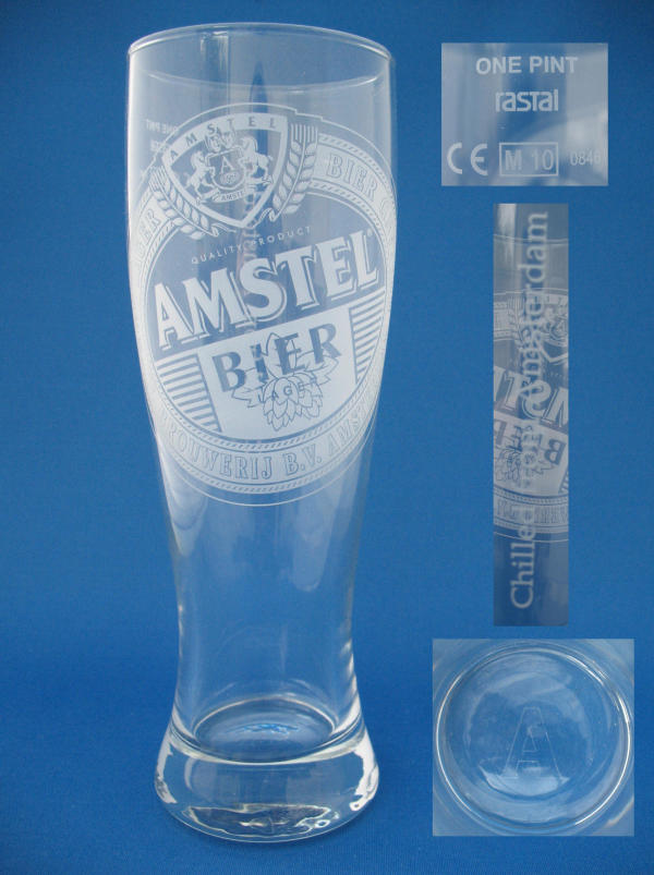 Amstel Beer Glass