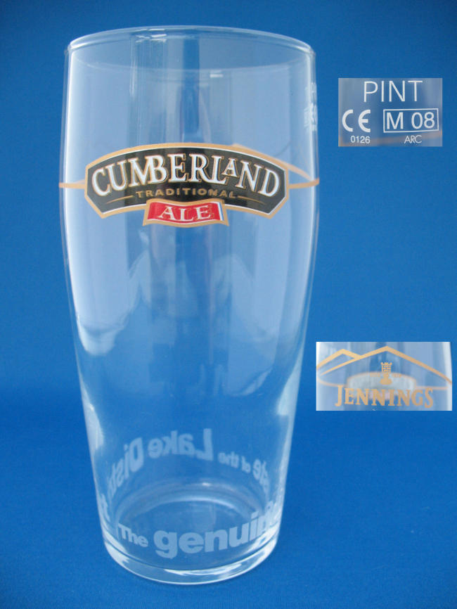 Cumberland Ale Beer Glass 000470B005