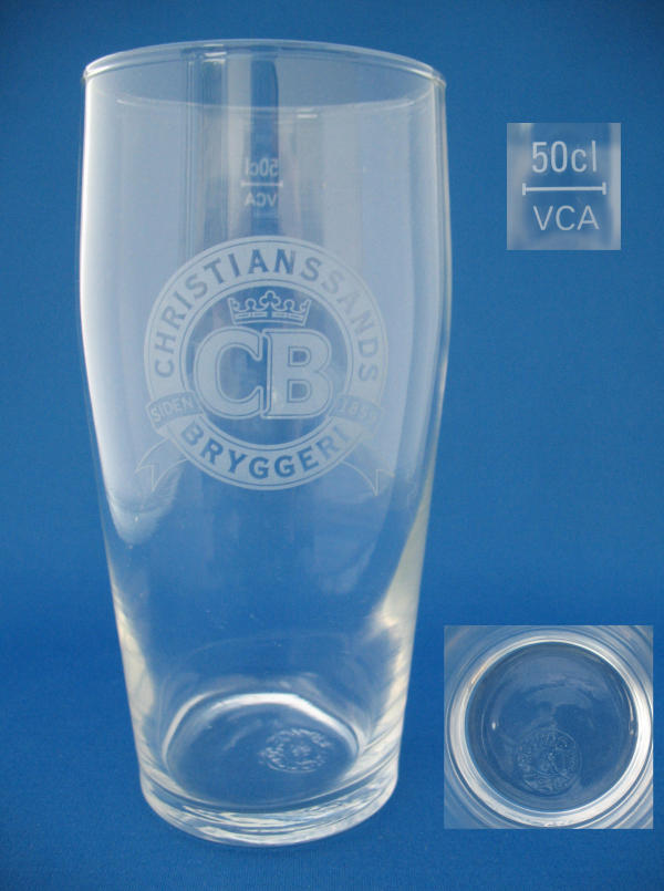 000479B005 Christianssands Beer Glass