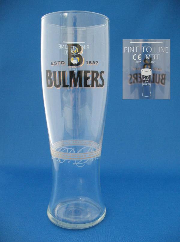 Bulmers Cider Glass