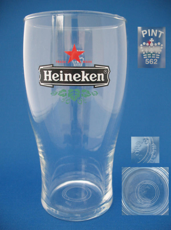 Heineken Beer Glass 000491B005
