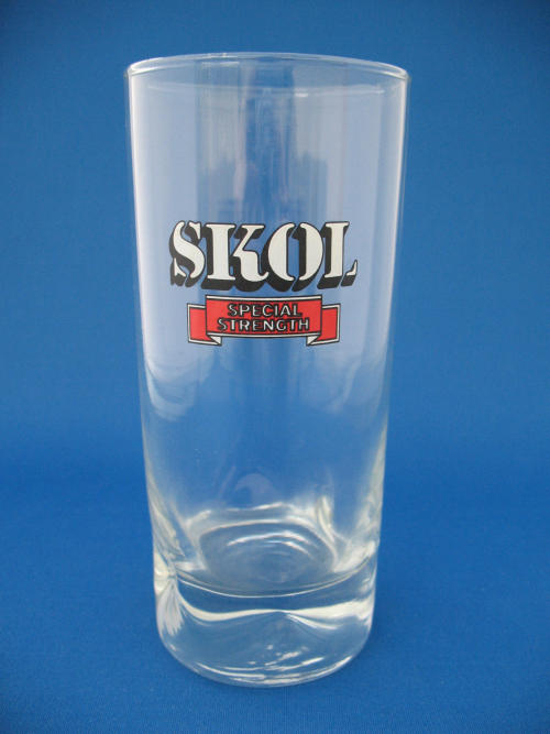 SKOL Beer Glass