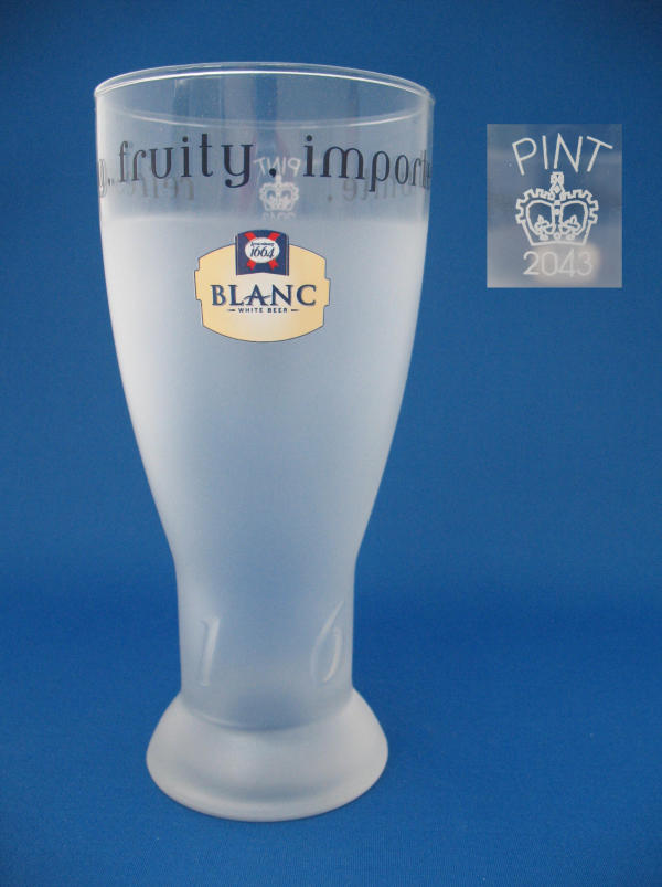 Kronenbourg 1664 Blanc Beer Glass