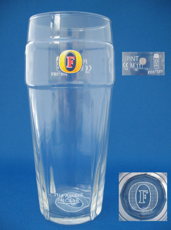 Fosters Beer Glass 000512B010 