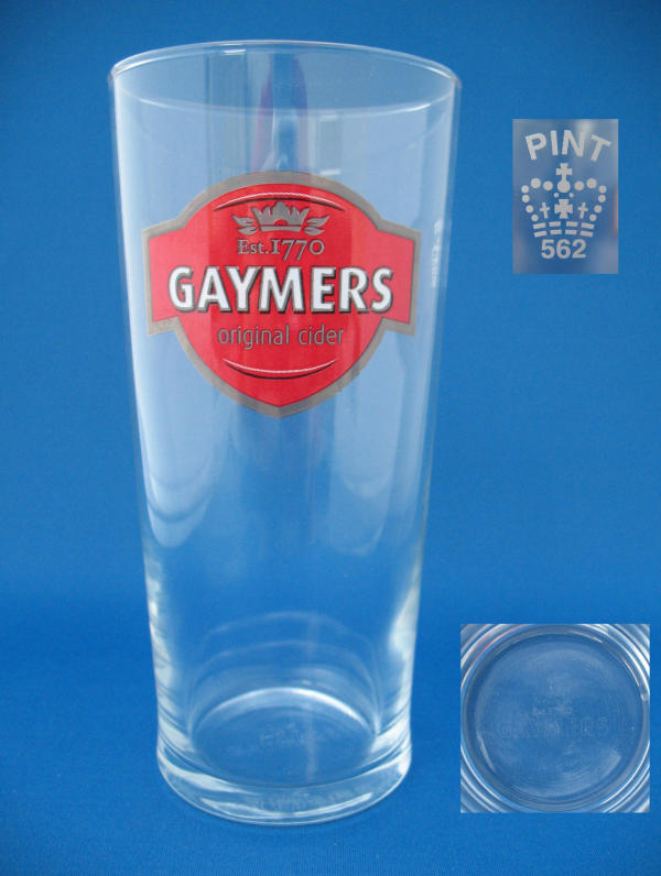 Gaymers Cider Glass 000529B015