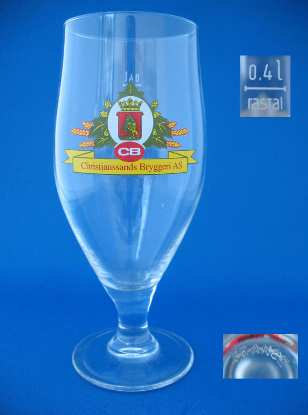 000530B015 Christianssands Beer Glass